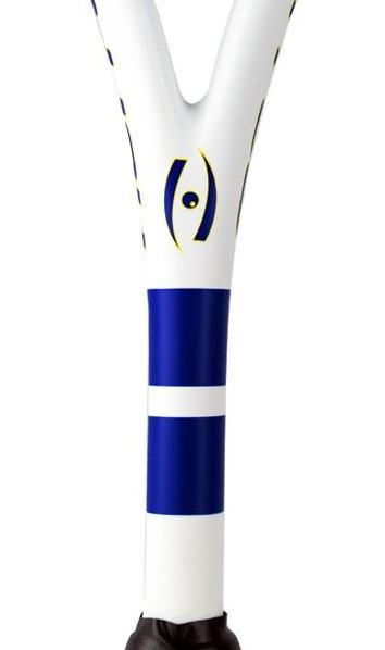 Harrow Vapor Ultralite White/Blue Matte Squash Racquet Squash Racquets Harrow