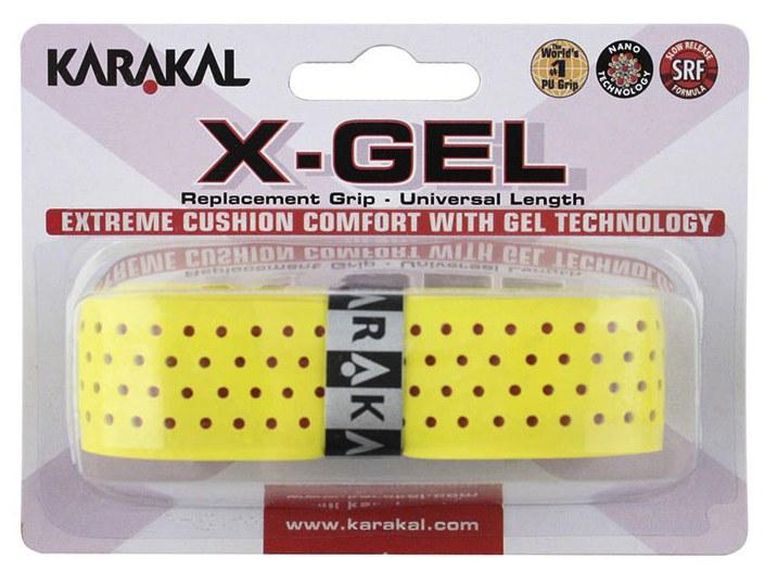 Karakal X-GEL replacement grip Grips Karakal Yellow