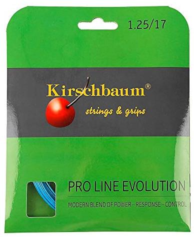 Kirschbaum Pro Line Evolution 125 17g Tennis 12M String Set Tennis Strings Kirschbaum