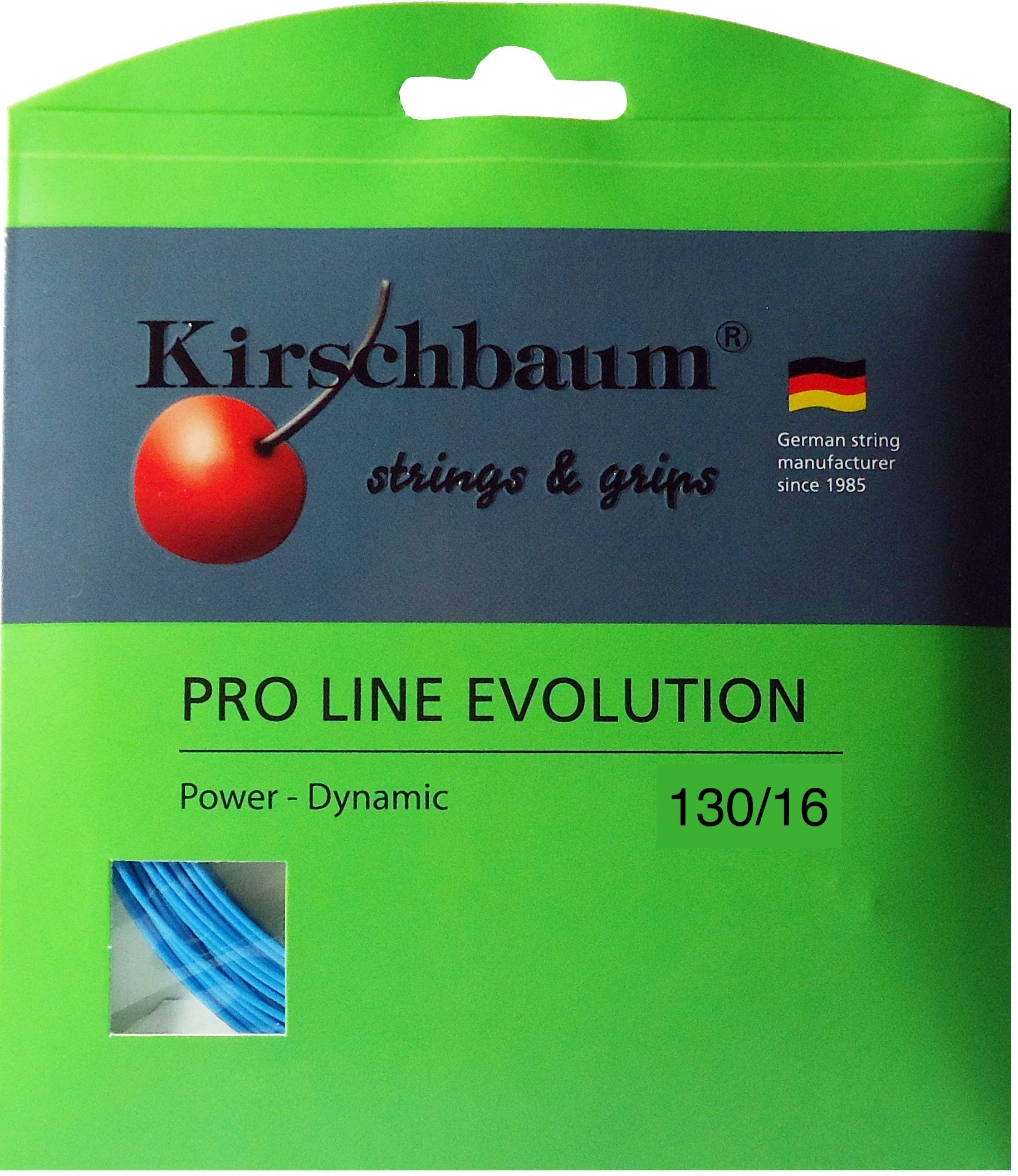 Kirschbaum Pro Line Evolution 130 16g Tennis 12M String Set – Sports  Virtuoso