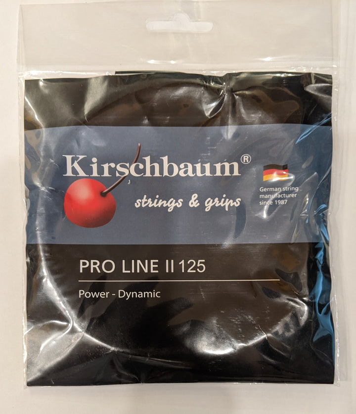 Kirschbaum Pro Line II 125 16g Tennis 12M String Set Tennis Strings Kirschbaum