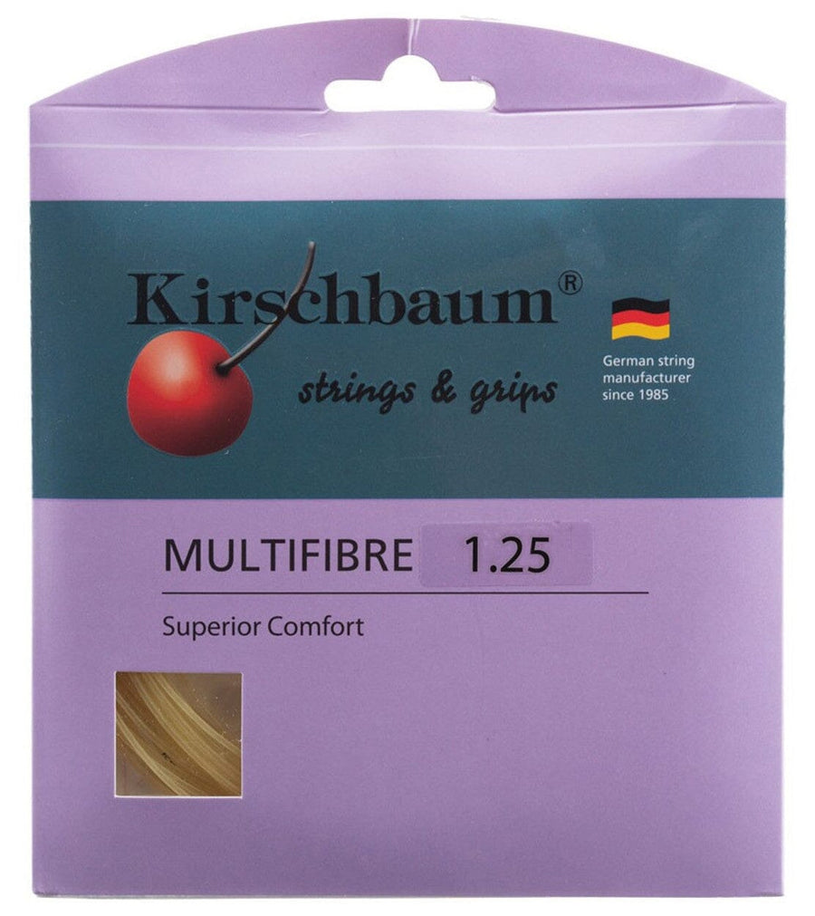 Kirschbaum Touch Multifibre 125 17g Tennis 12M String Set Tennis Strings Kirschbaum