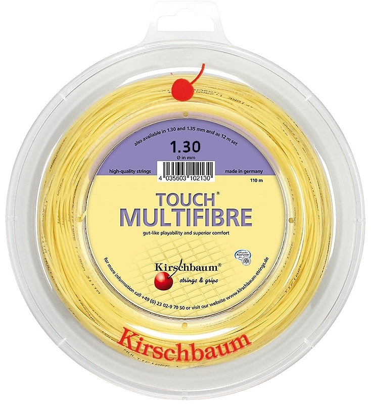 Kirschbaum Touch Multifibre 130 16g Tennis 110M String Reel