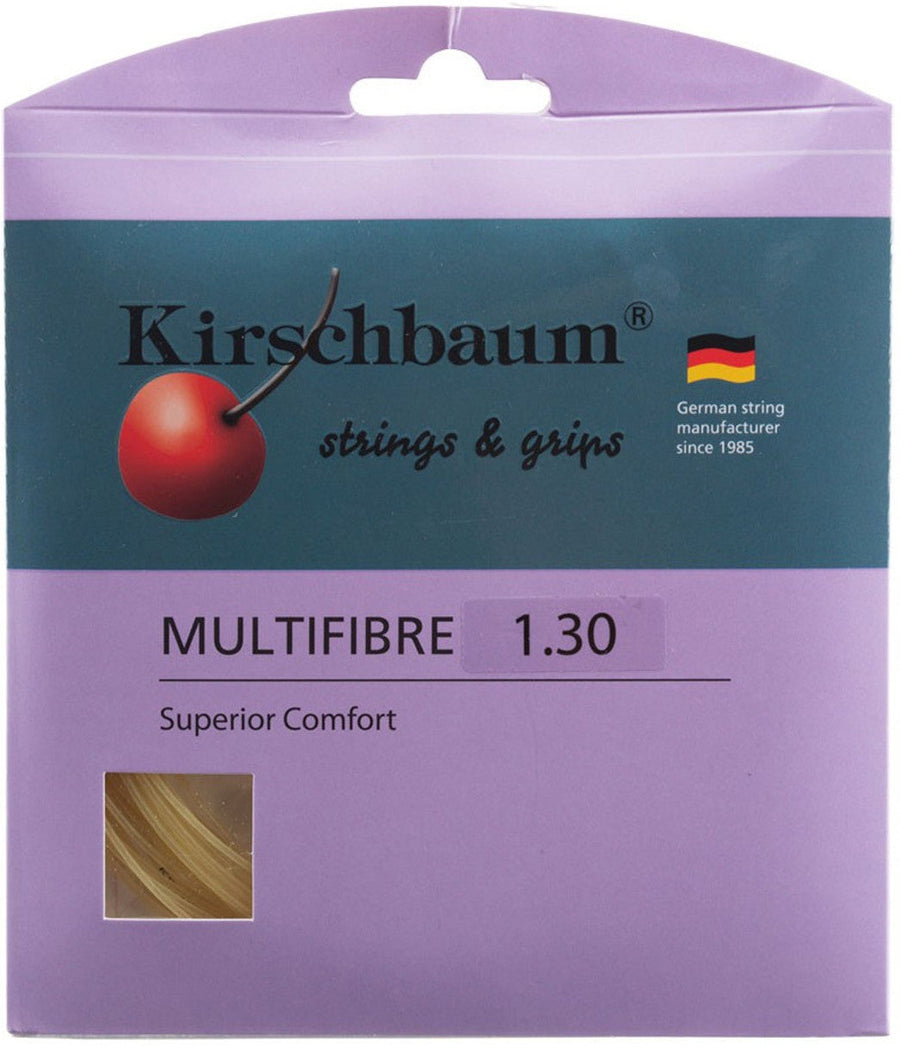 Kirschbaum Touch Multifibre 130 16g Tennis 12M String Set Tennis Strings Kirschbaum