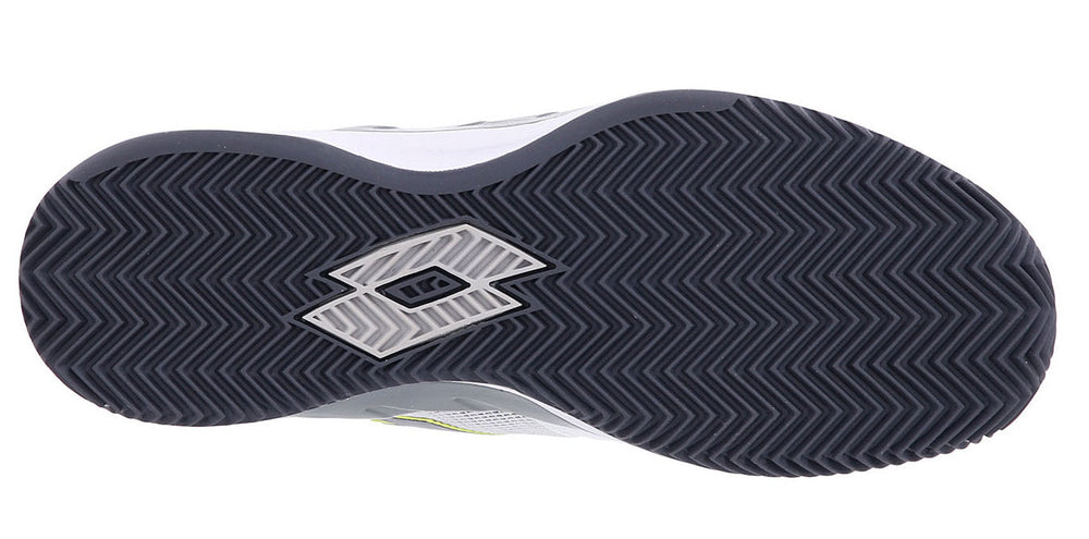 Lotto Mirage 200 CLY Men's Clay Court Tennis Shoes White-Navy-Orange Men's Tennis Shoes Lotto