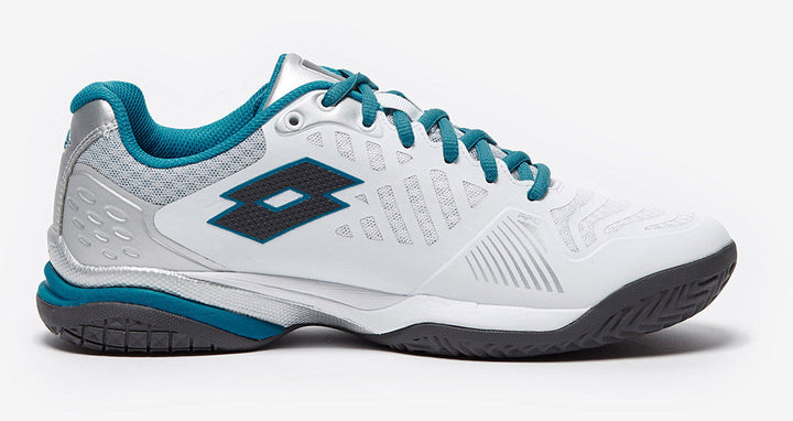 Lotto Space 400 ALR Men's All Court Tennis Shoes White-Blue Men's Tennis Shoes Lotto
