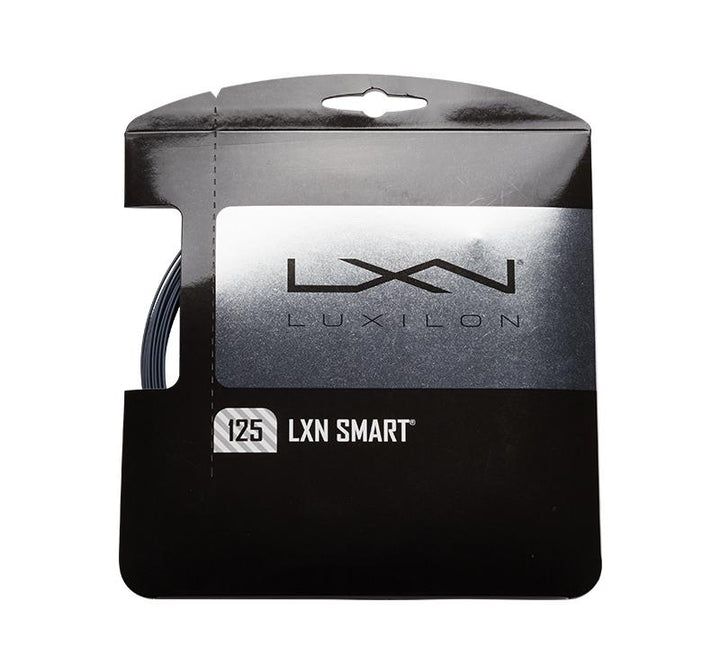 Luxilon LXN Smart 125 16Lg Black-White Matt Tennis 12M String Set Tennis Strings Luxilon