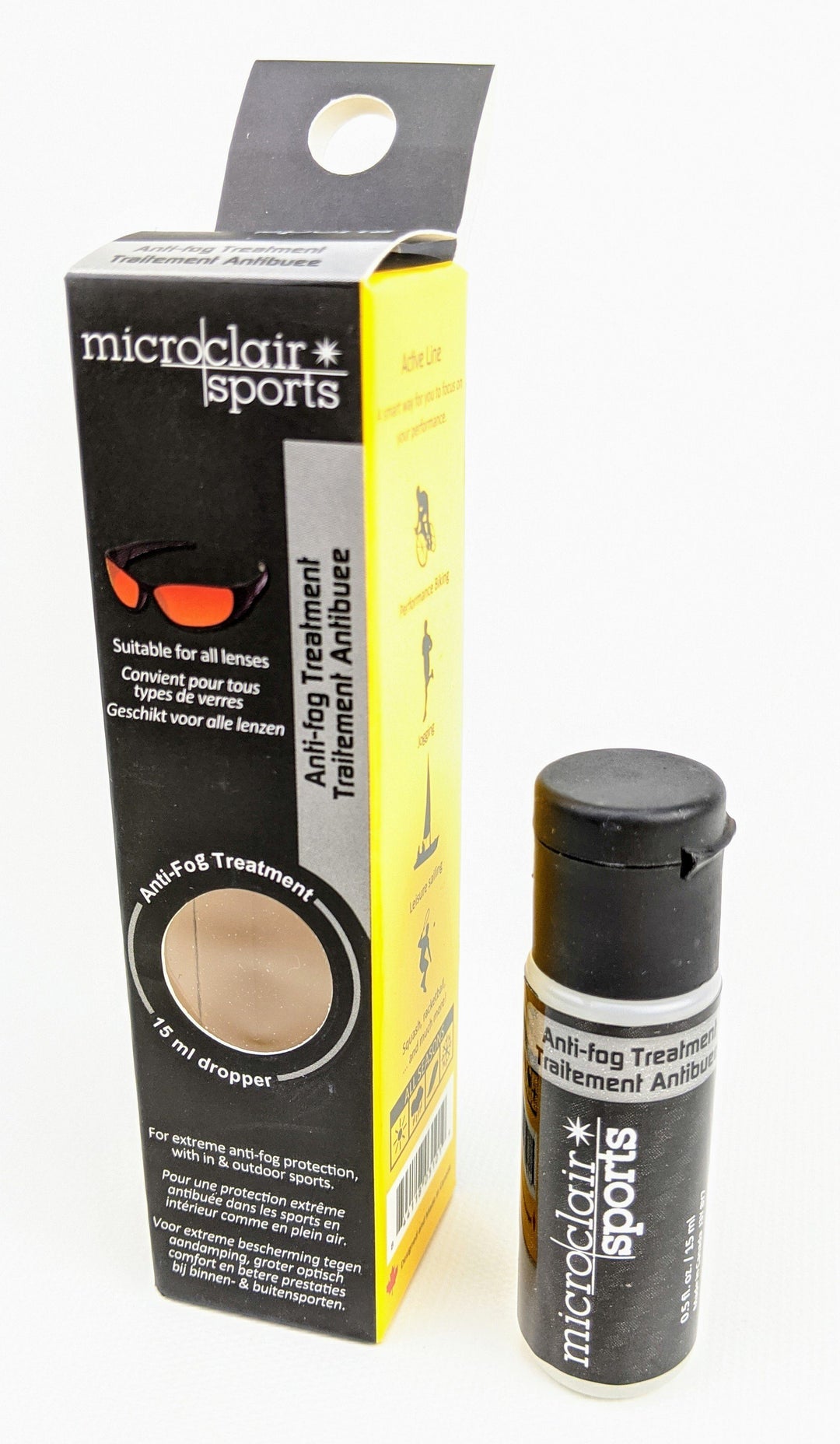 Microclair Antifog 15ml bottle Eyeguards Microclair