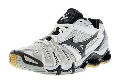Mizuno Wave Tornado 8 Women's court shoes White/Black – Sports