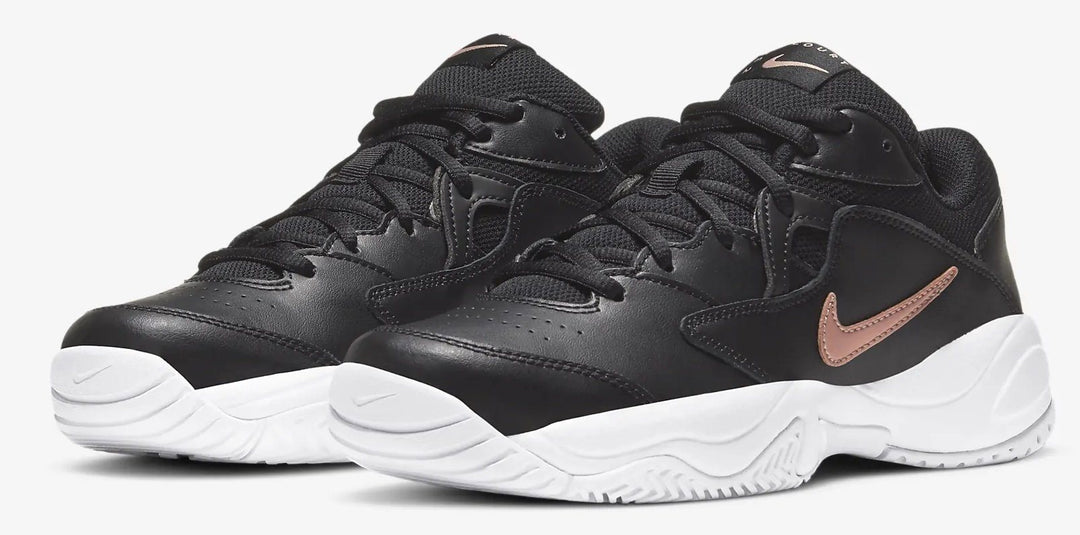 Nike Court Lite 2 Tennis Women's Shoes AR8838-003 Black/Red Bronze/White Women's Tennis Shoes Nike