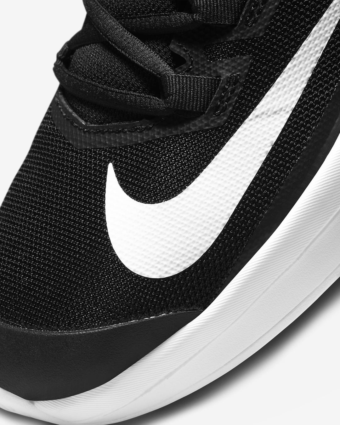 Nike Court Vapor Lite HC Tennis Men's Shoes DC3432-008 Black/White Men's Tennis Shoes Nike