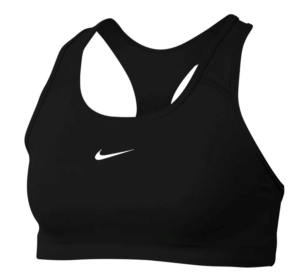 Nike Women's Dri-FIT Swoosh Medium Support One Piece Pad Sports