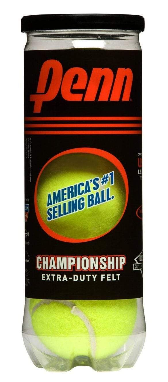 Penn Championship Tennis 3-Ball Can Tennis balls Head