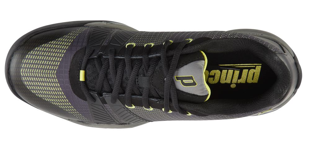 Prince T22.5 Men's Tennis Shoes Black/Yellow Men's Tennis Shoes Prince