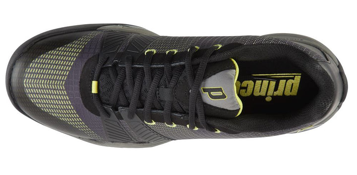 Prince T22.5 Men's Tennis Shoes Black/Yellow Men's Tennis Shoes Prince
