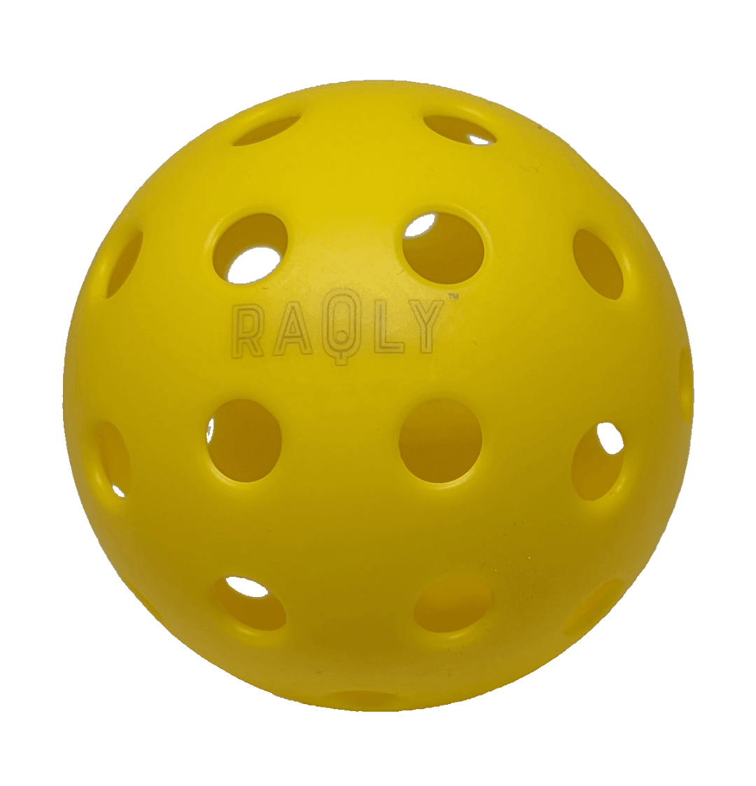 RAQLY Pickleball Q40 Outdoor Ball Pickleball Balls RAQLY Yellow One ball