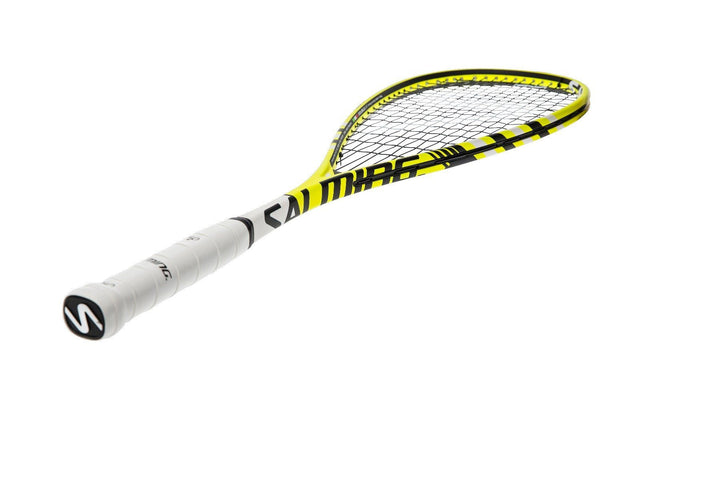 Salming Forza Pro Aero Vectran Squash Racquet - Yellow/Black/White Squash Racquets Salming