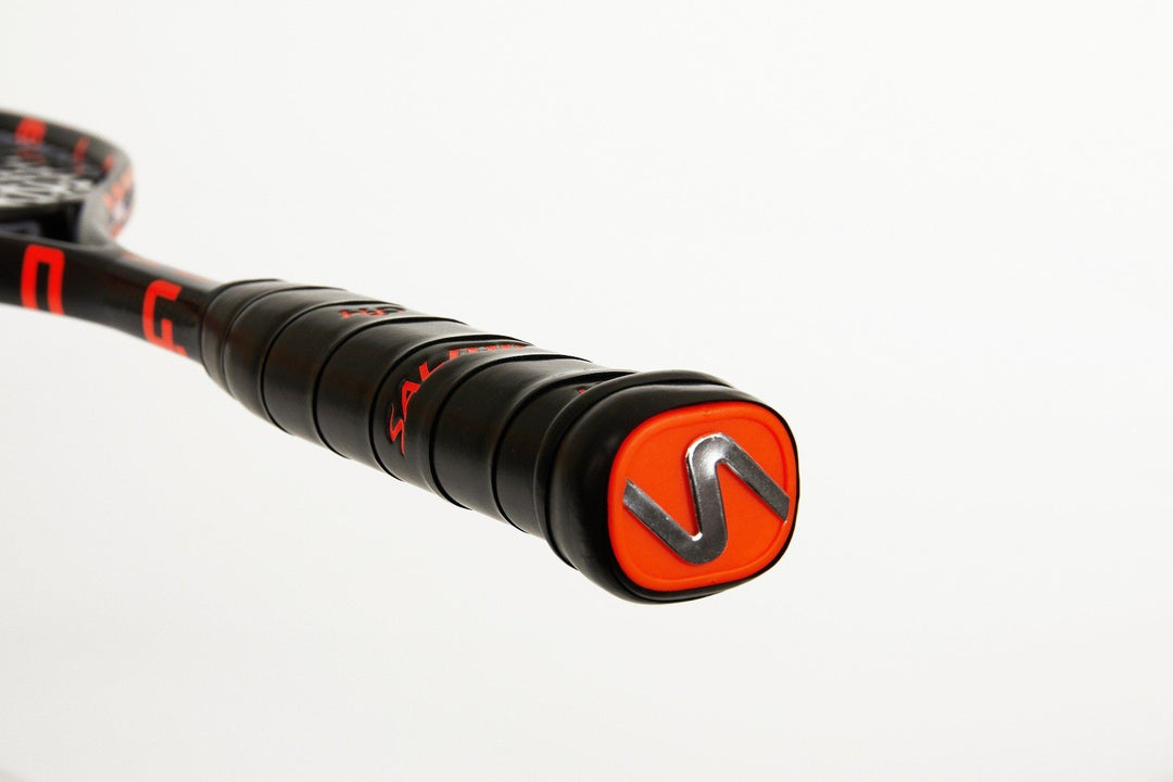 Salming Fusione Feather Black/Orange Squash Racquet Squash Racquets Salming