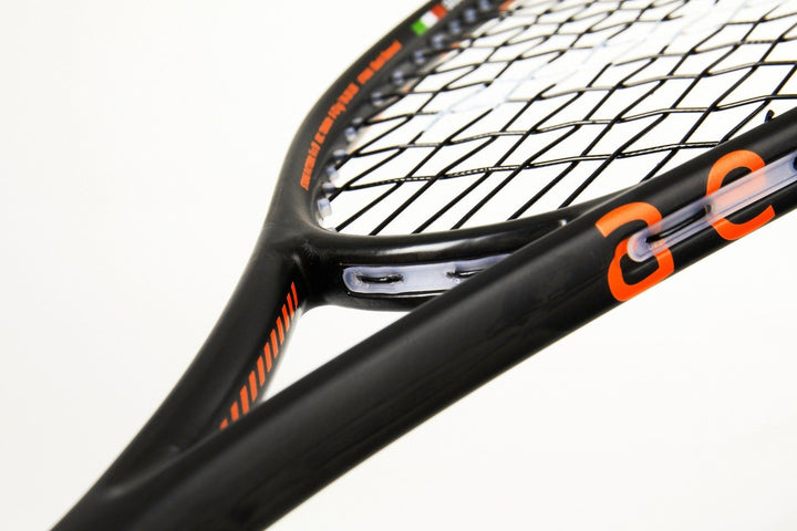 Salming Fusione Feather Black/Orange Squash Racquet Squash Racquets Salming