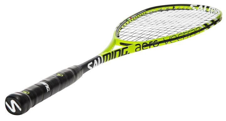 Salming Fusione Pro Aero Vectran Squash Racquet - Green/Black Squash Racquets Salming