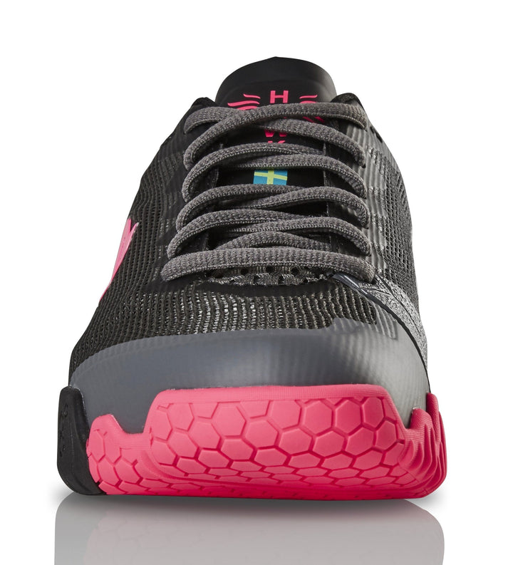 Salming Hawk Gunmetal/Pink Women's Court Shoes Women's Court Shoes Salming