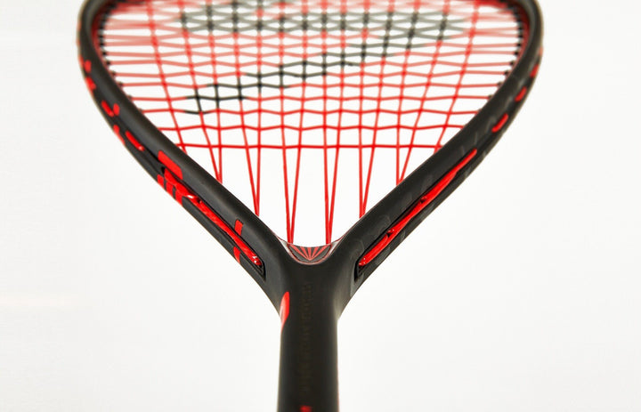 Salming PowerRay Black/Bright Orange Squash Racquet Squash Racquets Salming