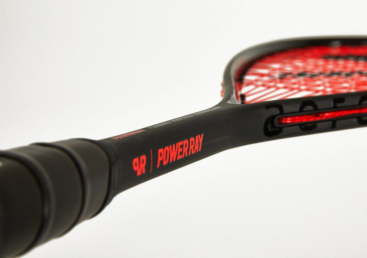 Salming PowerRay Black/Bright Orange Squash Racquet Squash Racquets Salming
