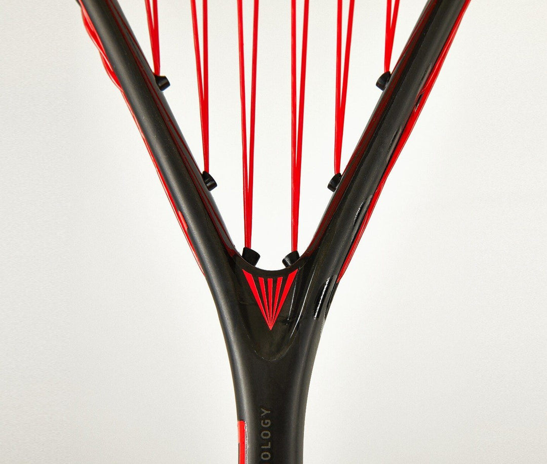 Salming PowerRay Black/Bright Orange Squash Racquet Squash Racquets Salming