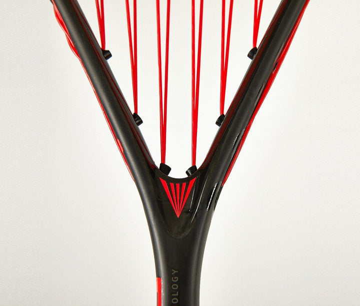 Salming PowerRay Black/Bright Orange Squash Racquet Squash Racquets Salming