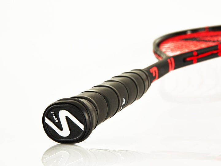 Salming PowerRay Black/Bright Orange Squash Racquet Squash Racquets Salming
