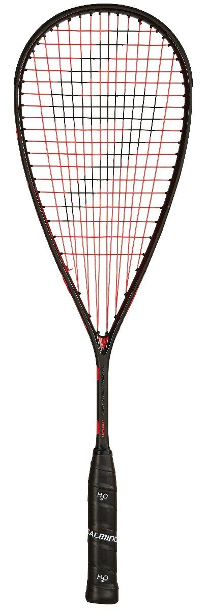 Salming PowerRay Black/Bright Orange Squash Racquet Squash Racquets Salming