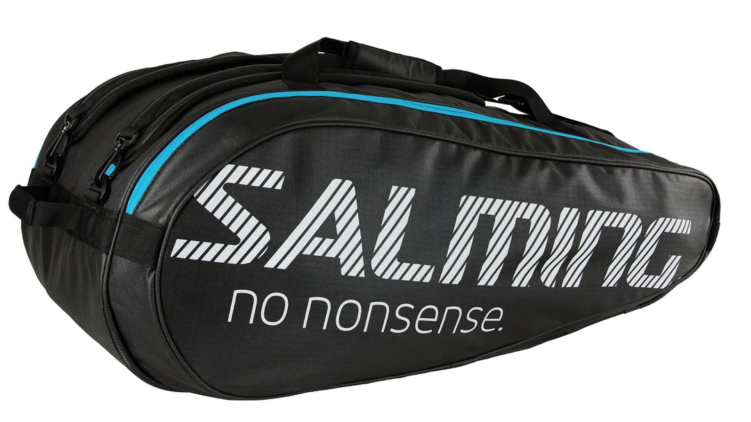 Salming Pro Tour 12R Black/Blue Racquet Bag Bags Salming