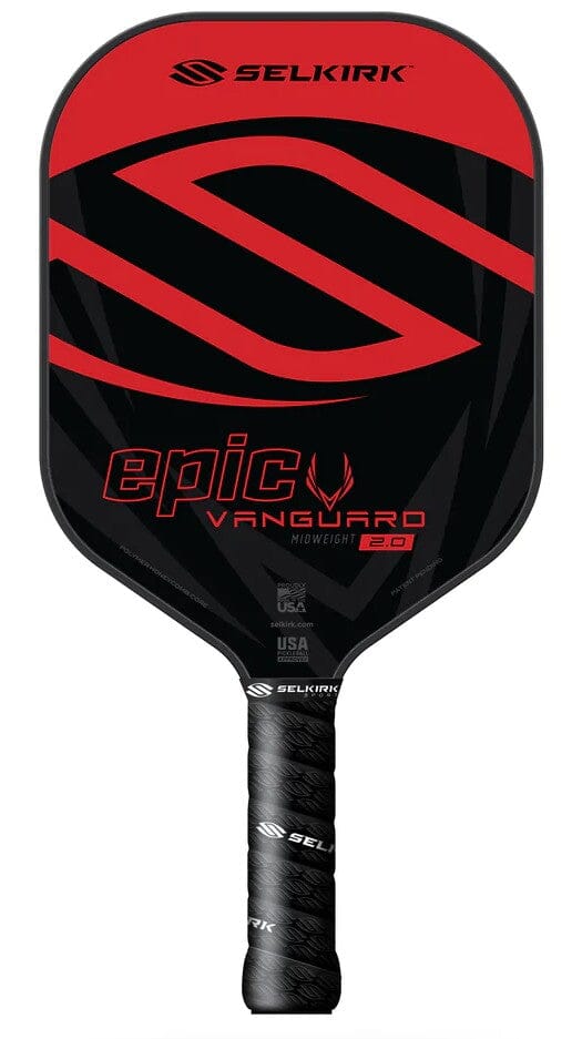 Selkirk Vanguard Epic Pickleball Paddle Pickleball Paddles Selkirk Light (7.3-7.8oz) Red