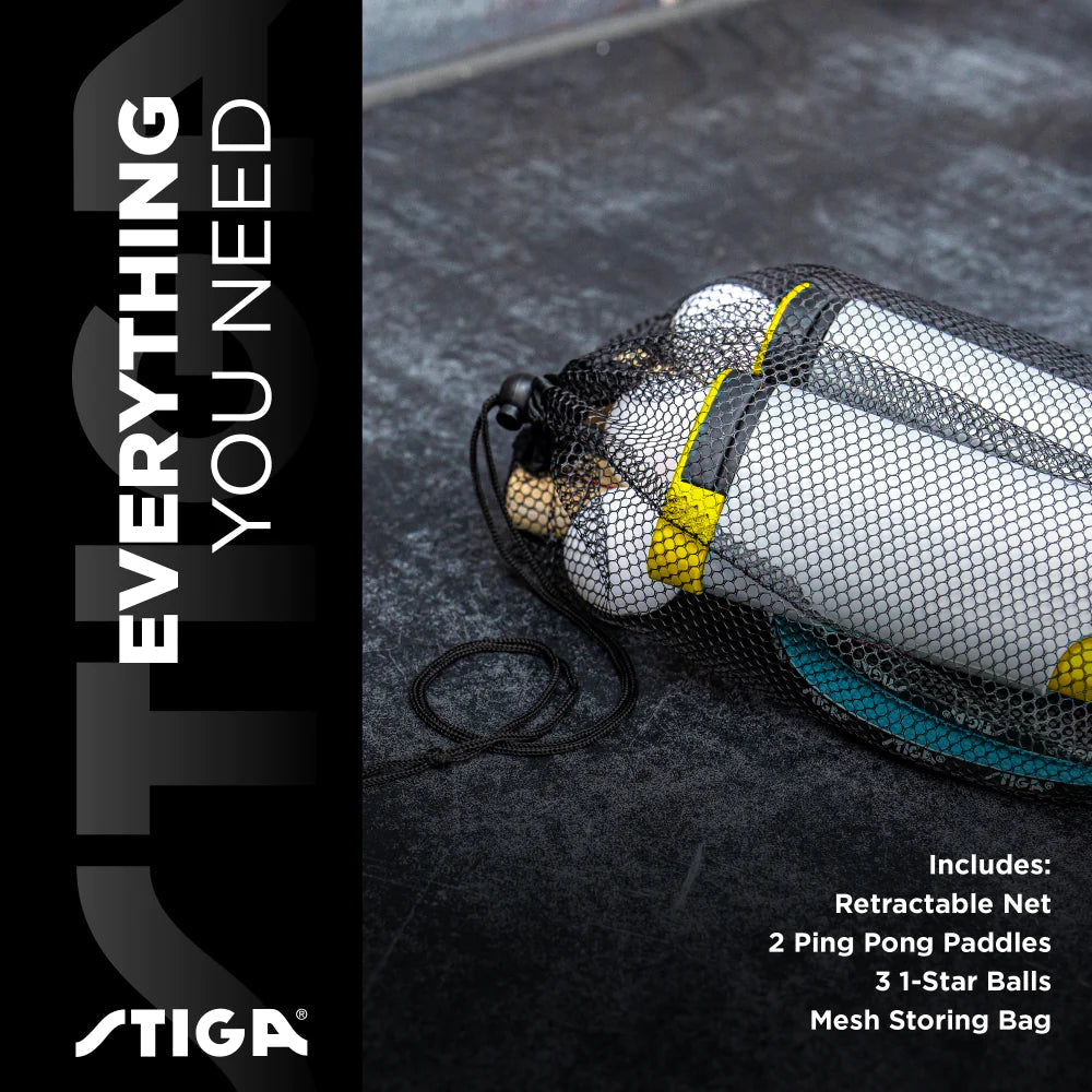 Stiga Retractable Table Tennis Net Set Ping-pong nets Cornilleau