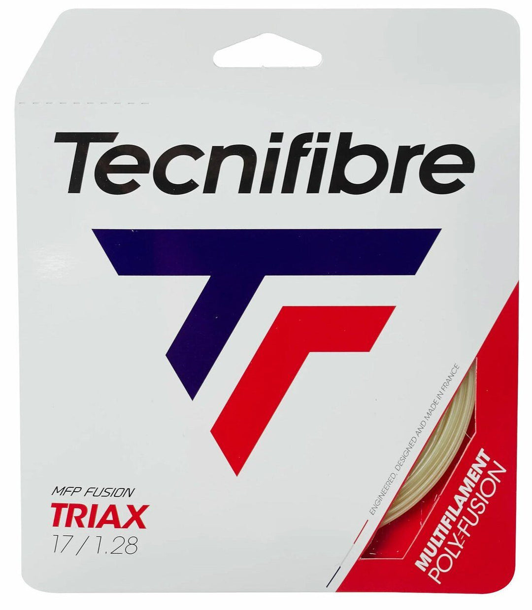 Tecnifibre TRIAX MFP Fusion 17g Tennis 12M String Set Tennis Strings Tecnifibre