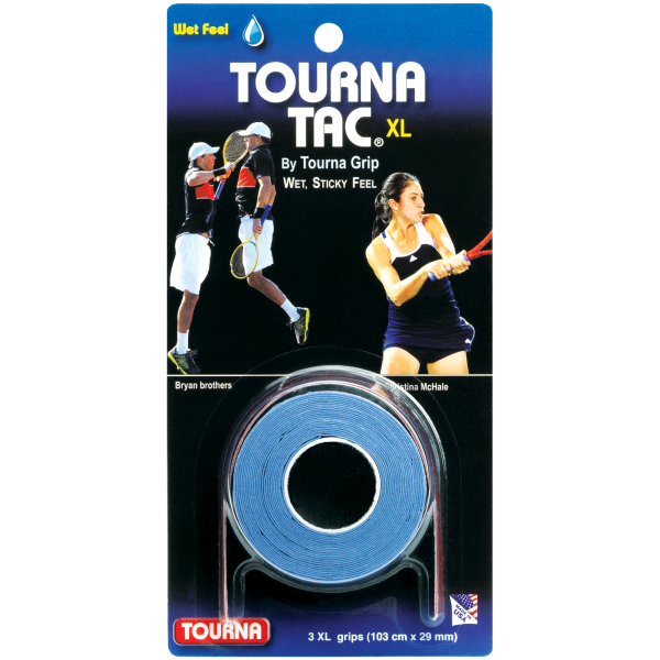Tourna Grip XL Wet Feel 3-pack Grips Tourna
