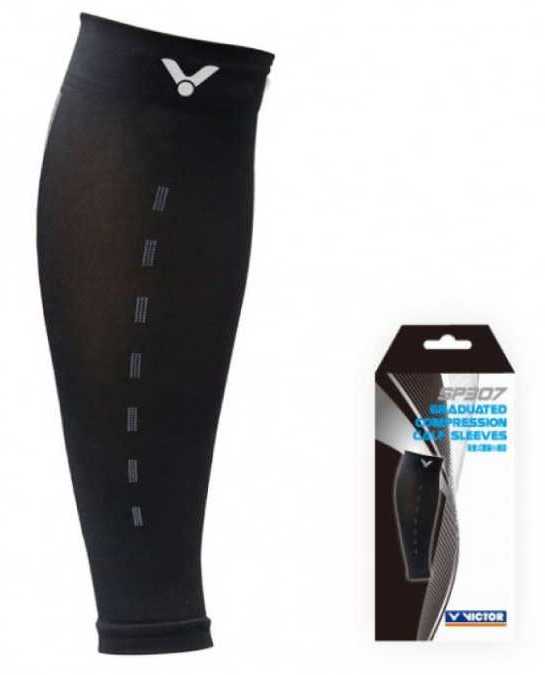 Victor Compression Calf Sleeve pair Black SP307C Compression clothing Victor