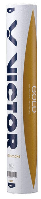 Victor Gold Feather Shuttle (Dozen - 12 Shuttles) Feather Shuttles Victor