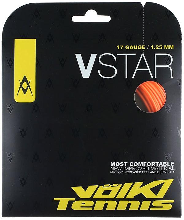Volkl V-Star 17 Tennis String (Fluo Orange)