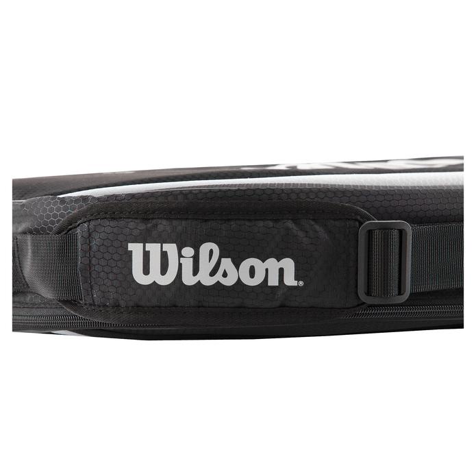 Wilson Federer Team Pack 3-Racquet Bag Black Bags Wilson