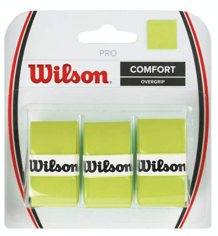 Wilson Pro Overgrip 3 pack Grips Wilson Green