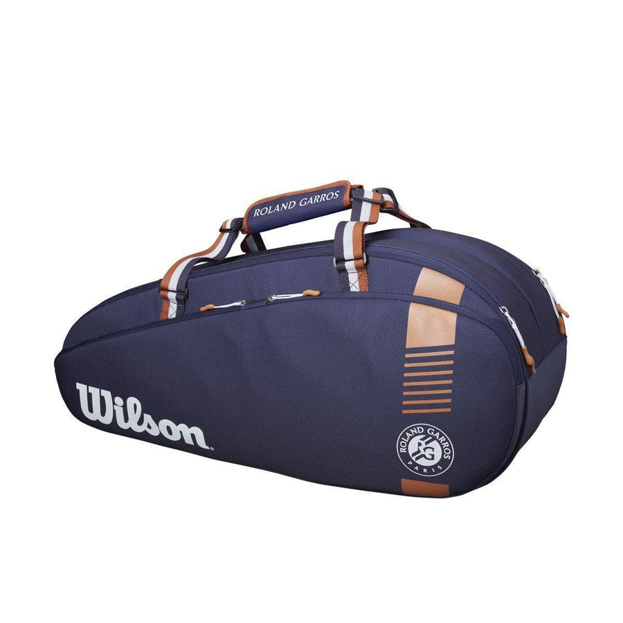 Wilson Roland Garros Team 6-Racquet Bag Navy/Clay WR8006701001 Bags Wilson 