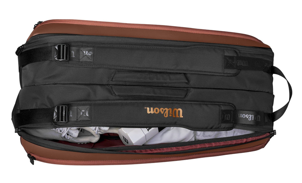 Wilson Super Tour 9 PK Pro Staff V14 Bronze Sport Bag Bags Wilson