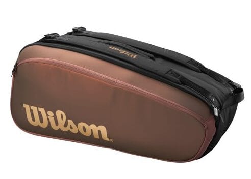Wilson Super Tour 9 PK Pro Staff V14 Bronze Sport Bag Bags Wilson
