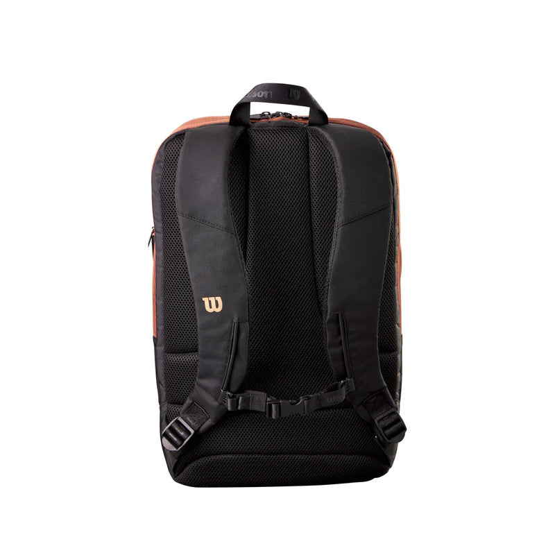 Wilson Super Tour Backpack Pro Staff V14 Black/Brown Gold Bags Wilson