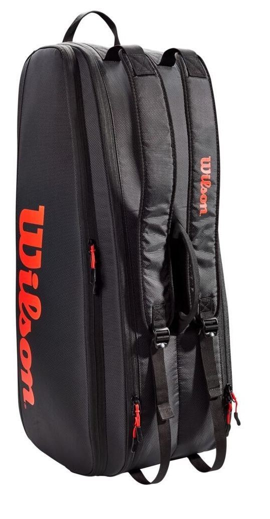 Wilson Tour 6-Racquet Bag Red/Black Bags Wilson