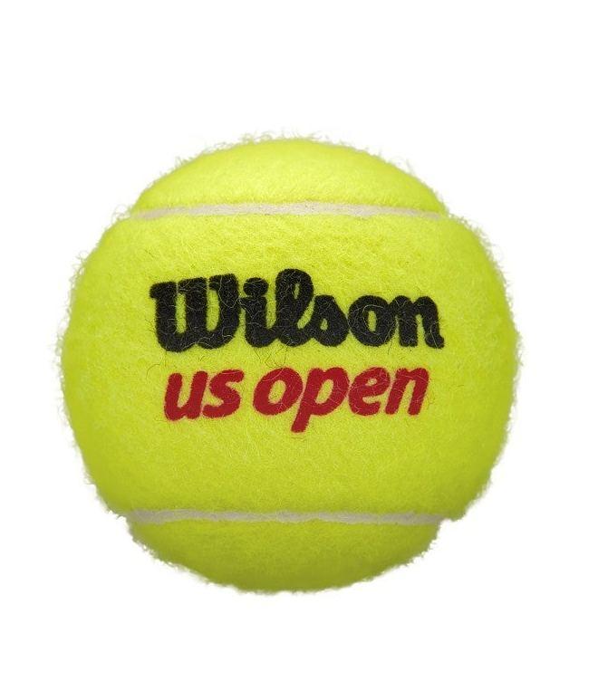 Wilson US Open Extra Duty Tennis Balls 3 Ball Can Tennis balls Wilson
