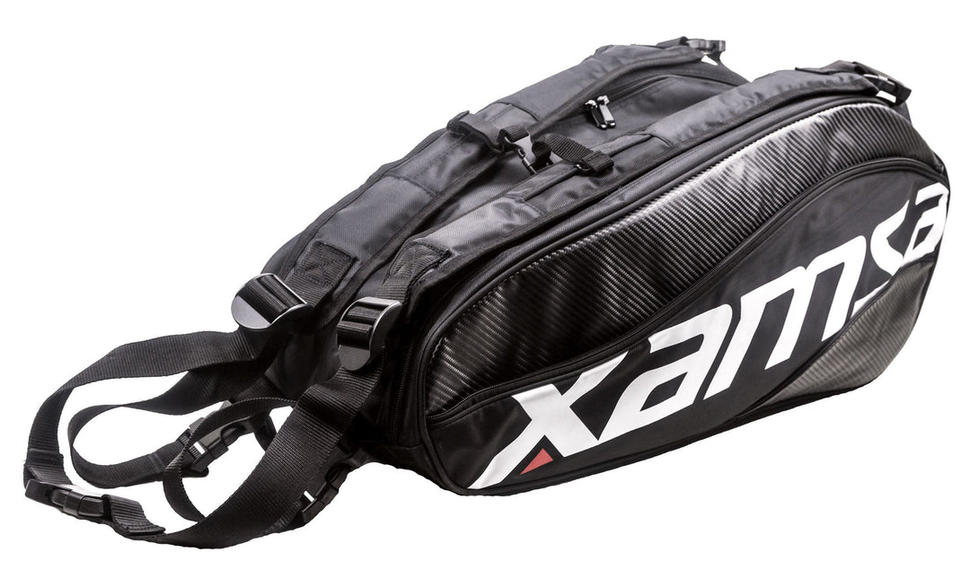 Xamsa 6R Racquet Bag Bags Xamsa XAMSA logo, black piping
