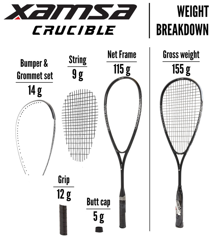 Xamsa Crucible Squash Racquet Squash Racquets Xamsa