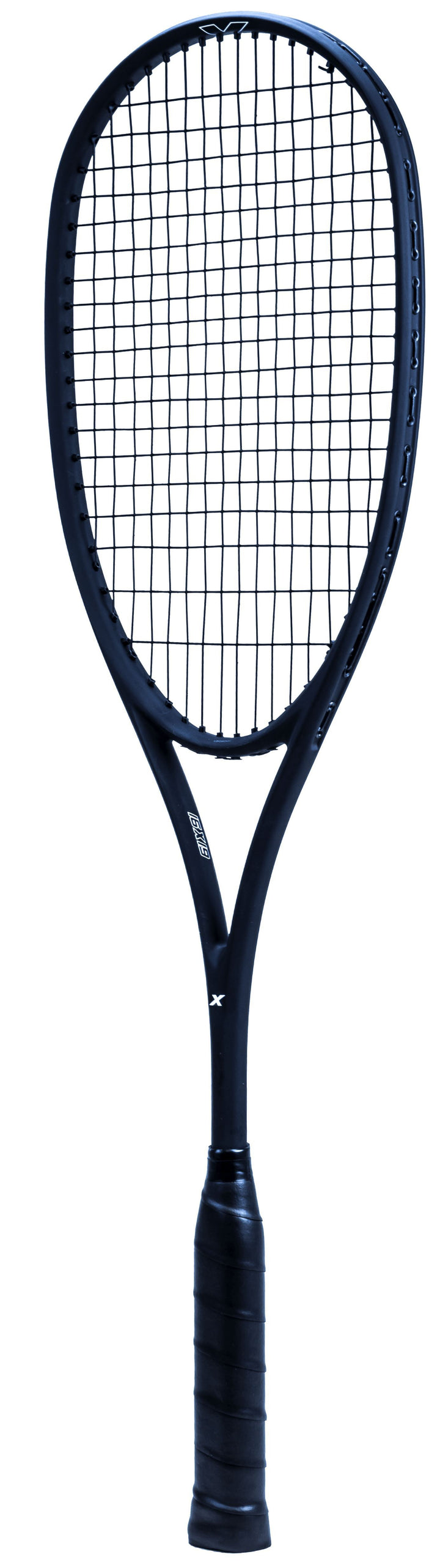 Xamsa Obsidian eXposed 16x19 Squash Racquet Squash Racquets Xamsa Strung with Xamsa PM18